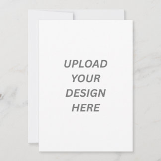Erstellen Sie Ihr eigenes Design 5" x 7" Einladung