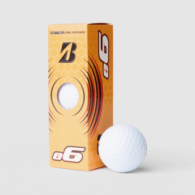 Erstellen Sie Ihr eigenes Design Bridgestone e6 Go Golfball (Verpackungen)