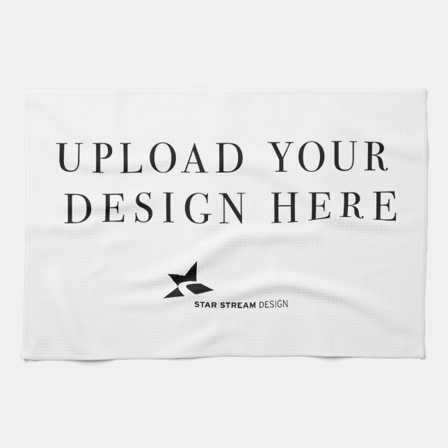 Erstellen Sie Ihr eigenes Design Geschirrtuch (Horizontal)
