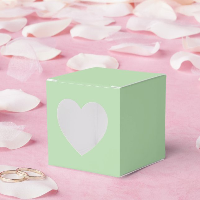 Erstellen Sie Ihr eigenes Design-Herz Cut Out-Vorz Geschenkschachtel (Hochzeit)