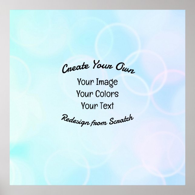 Erstellen Sie Ihr eigenes Design/Logo Poster (Vorne)