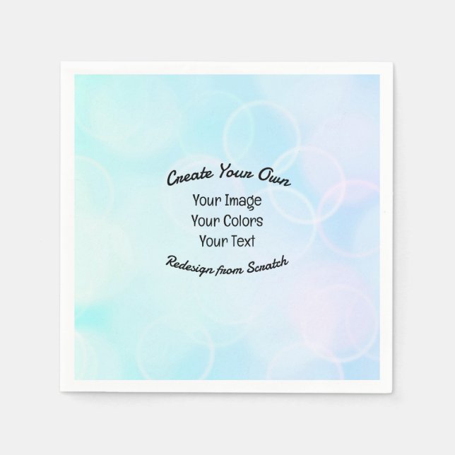 Erstellen Sie Ihr eigenes Design/Logo Serviette (Vorderseite)