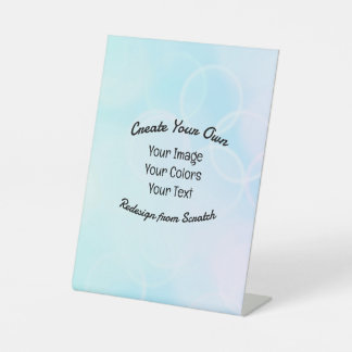 Erstellen Sie Ihr eigenes Design/Logo Sockelschild