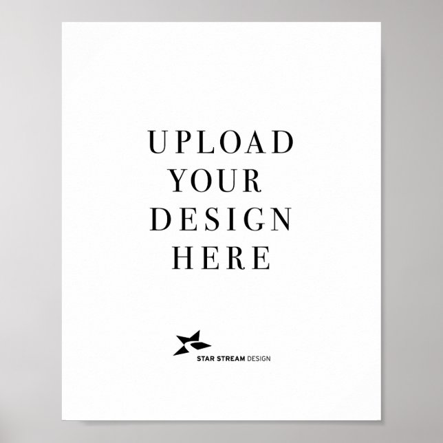 Erstellen Sie Ihr eigenes Design-Portrait-Poster Poster (Vorne)