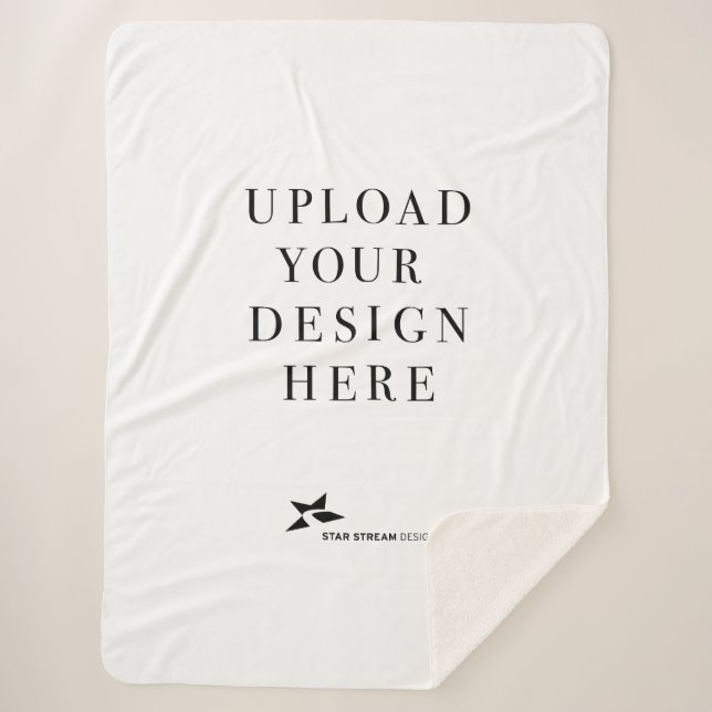 Erstellen Sie Ihr eigenes Design Sherpadecke (Vorderseite)