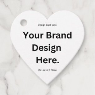 Erstellen Sie Ihr eigenes Design und Drucken Geschenkanhänger