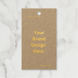 Erstellen Sie Ihr eigenes Design und drucken Sie d Geschenkanhänger