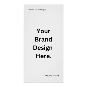 Erstellen Sie Ihr eigenes Design und drucken Sie e Poster
