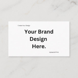 Erstellen Sie Ihr eigenes Design und Drucken Visitenkarte