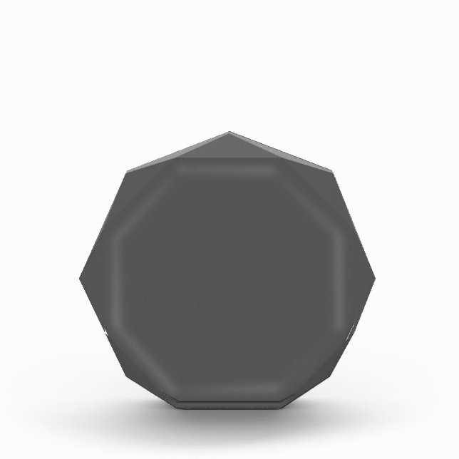Erstellen Sie Ihr eigenes dunkelgraues benutzerdef Fotoblock (Vorderseite)