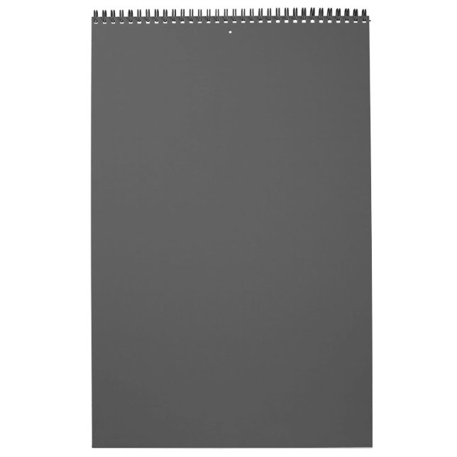 Erstellen Sie Ihr eigenes dunkelgraues benutzerdef Kalender (Titelbild)