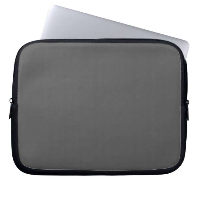 Erstellen Sie Ihr eigenes dunkelgraues benutzerdef Laptopschutzhülle (Vorderseite)