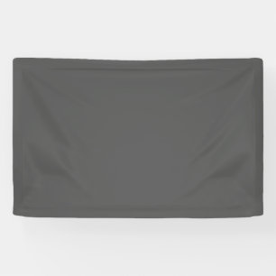 Erstellen Sie Ihr eigenes dunkelgraues individuell Banner