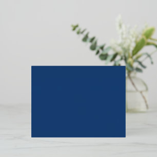 Erstellen Sie Ihr eigenes dunkles Blau Folien Feiertagspostkarte