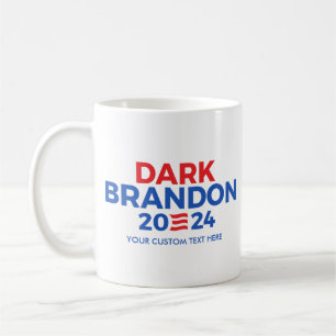 Erstellen Sie Ihr eigenes dunkles Brandon 2024 Kaffeetasse