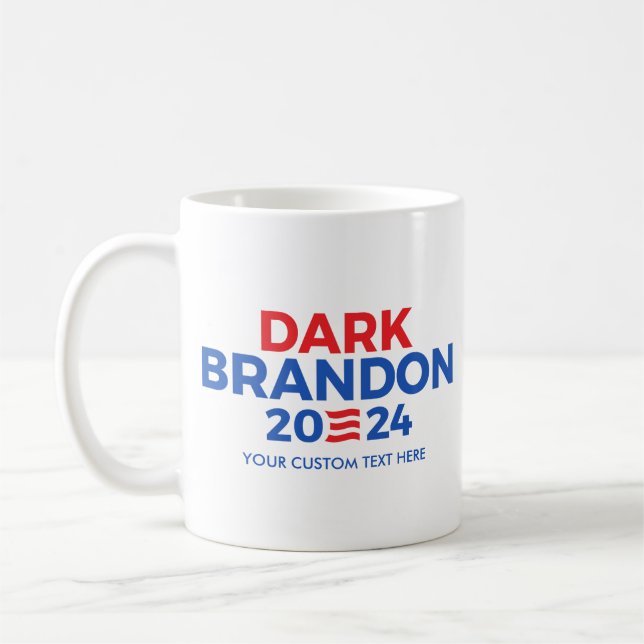 Erstellen Sie Ihr eigenes dunkles Brandon 2024 Kaffeetasse (Links)