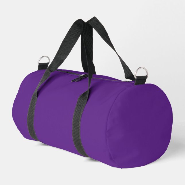 Erstellen Sie Ihr eigenes dunkles Lila Duffle Bag (Linke Seite)