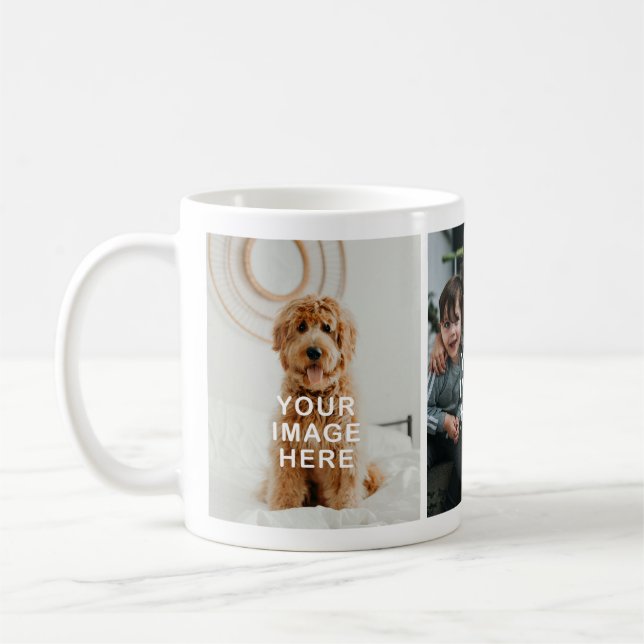 Erstellen Sie Ihr eigenes einfaches 3-Foto- Kaffeetasse (Links)