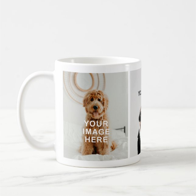 Erstellen Sie Ihr eigenes einfaches 3-Foto- Kaffeetasse (Links)