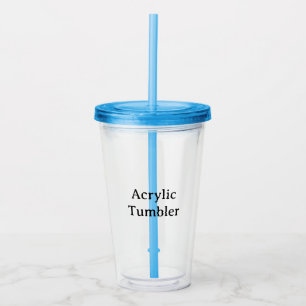Erstellen Sie Ihr eigenes einfaches benutzerdefini Acryltrinkbecher