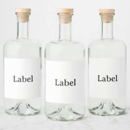 Erstellen Sie Ihr eigenes einfaches benutzerdefini Alkoholflaschenetikett