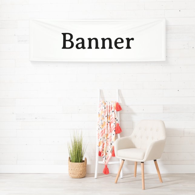 Erstellen Sie Ihr eigenes einfaches benutzerdefini Banner (Insitu)