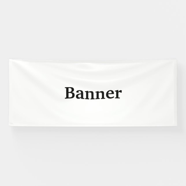 Erstellen Sie Ihr eigenes einfaches benutzerdefini Banner (Horizontal)
