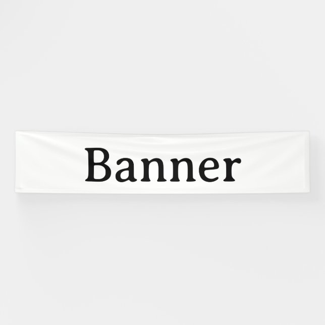 Erstellen Sie Ihr eigenes einfaches benutzerdefini Banner (Horizontal)