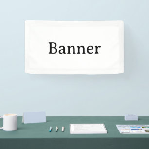 Erstellen Sie Ihr eigenes einfaches benutzerdefini Banner