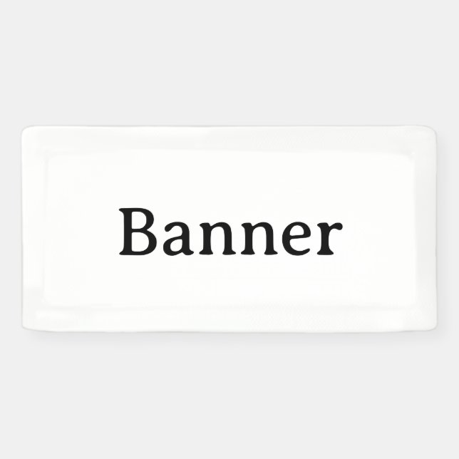 Erstellen Sie Ihr eigenes einfaches benutzerdefini Banner (Horizontal)