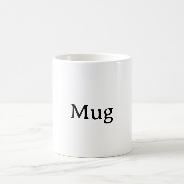 Erstellen Sie Ihr eigenes einfaches benutzerdefini Kaffeetasse (Mittel)