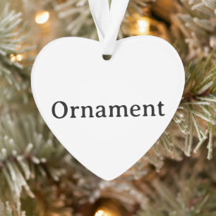Erstellen Sie Ihr eigenes einfaches benutzerdefini Ornament