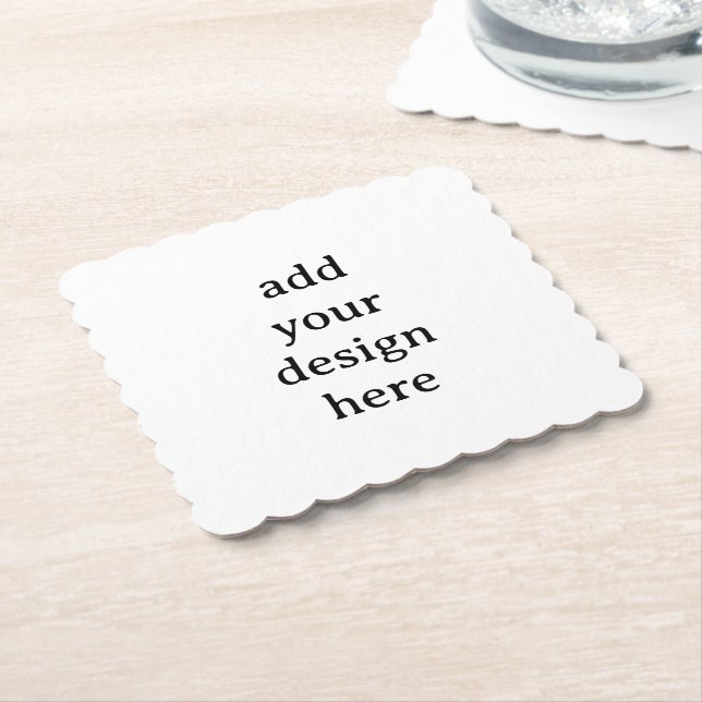 Erstellen Sie Ihr eigenes einfaches benutzerdefini Untersetzer (angewinkelt)