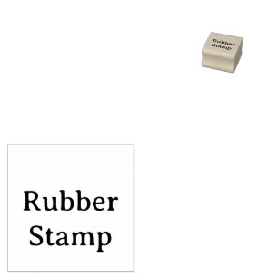 Erstellen Sie Ihr eigenes einfaches individuelles Gummistempel