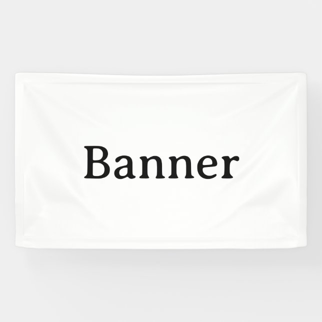 Erstellen Sie Ihr eigenes einfaches maßgeschneider Banner (Horizontal)