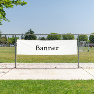 Erstellen Sie Ihr eigenes einfaches maßgeschneider Banner