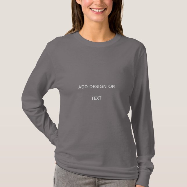 Erstellen Sie Ihr eigenes Einfaches T-Shirt (Vorderseite)