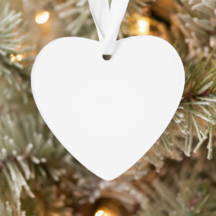 Erstellen Sie Ihr eigenes einfaches Weiß Ornament