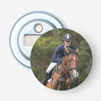 Erstellen Sie Ihr eigenes equestres Pferdefoto ind Flaschenöffner