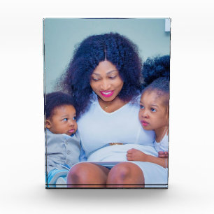 Erstellen Sie Ihr eigenes Familien-Kinder-Foto Fotoblock