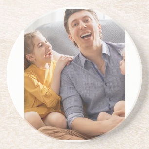 Erstellen Sie Ihr eigenes Familienfoto - Benutzerd Getränkeuntersetzer
