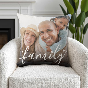 Erstellen Sie Ihr eigenes Familienfoto Kissen