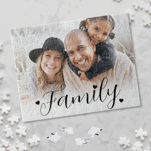 Erstellen Sie Ihr eigenes Familienfoto Puzzle