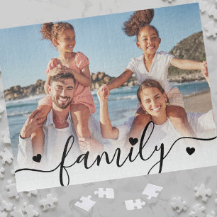 Erstellen Sie Ihr eigenes Familienfoto Puzzle