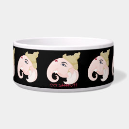 Erstellen Sie Ihr eigenes farbiges Ganesh-Profil Napf