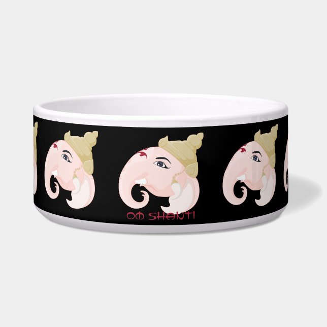 Erstellen Sie Ihr eigenes farbiges Ganesh-Profil Napf (Vorderseite)