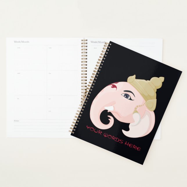 Erstellen Sie Ihr eigenes farbiges Ganesh-Profil Planer (Anzeige)