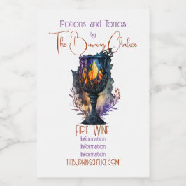 Erstellen Sie Ihr eigenes Feuergefecht Lebensmitteletikett