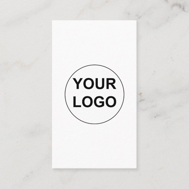 Erstellen Sie Ihr eigenes Firmenlogo Visitenkarte (Vorderseite)