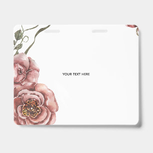 Erstellen Sie Ihr eigenes Florales Ausweis